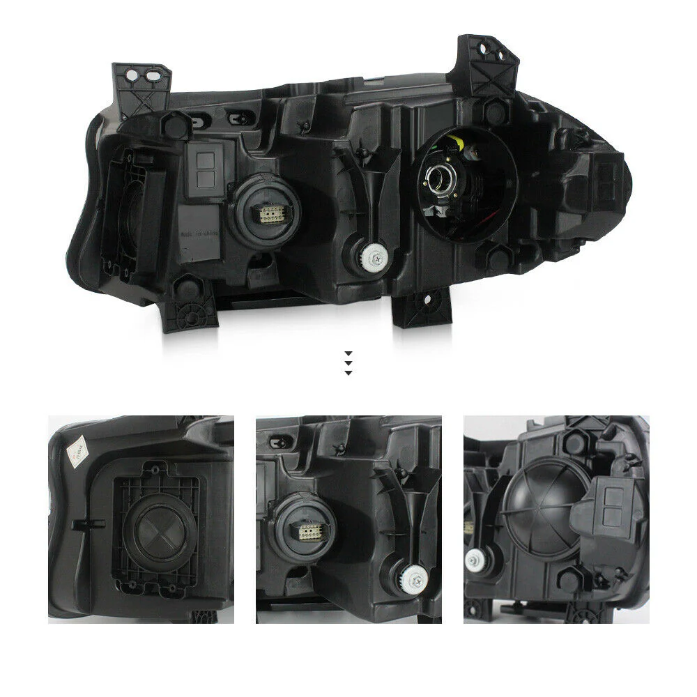 2015-2023 Dodge Charger RGBW Flow Series LED DRL Prebuilt Halo Headlights - Image 29