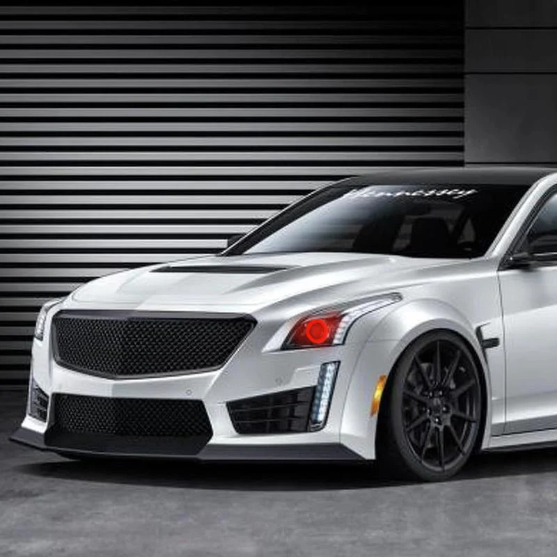 2014-2020 Cadillac CTS CTS-V RGBW Flow Series LED Halo DRL Kit - Image 17