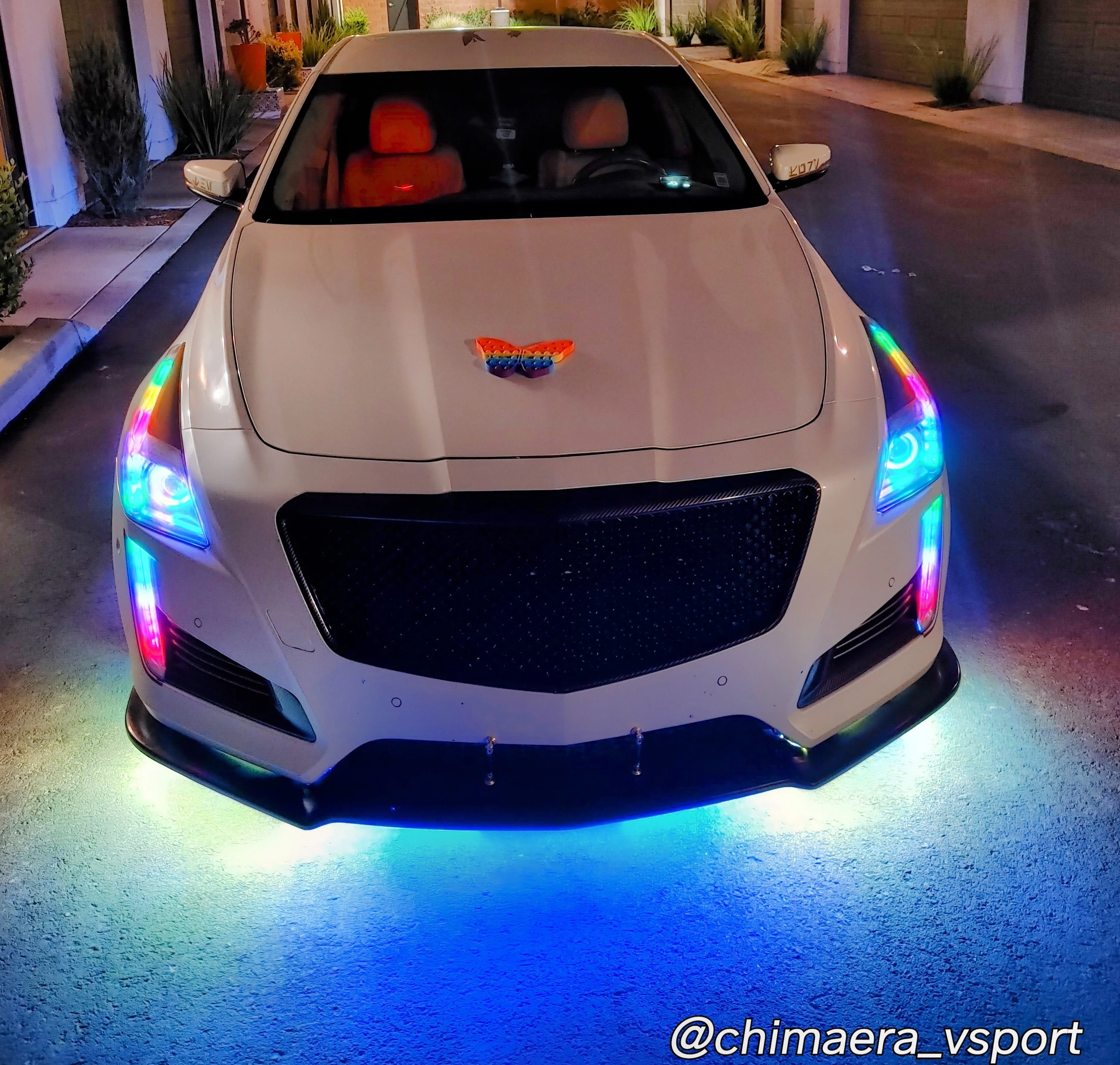 2014-2020 Cadillac CTS CTS-V RGBW Flow Series LED Halo DRL Kit - Image 6