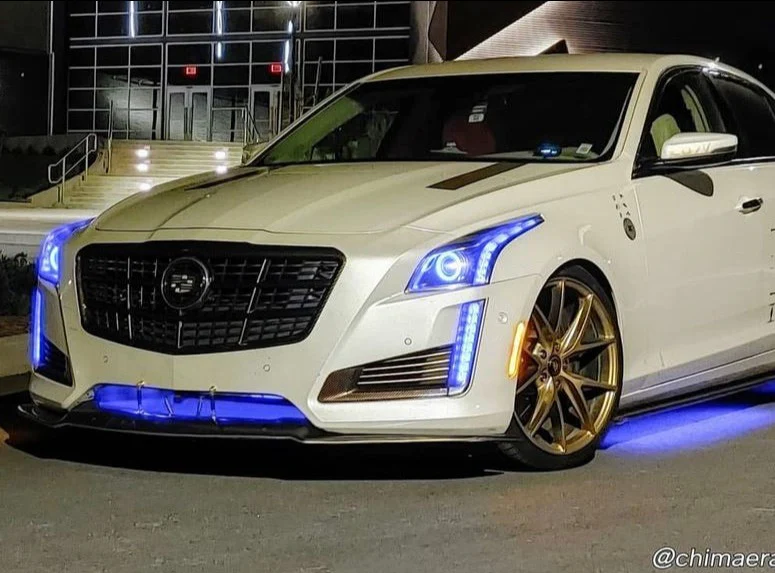 2014-2020 Cadillac CTS CTS-V RGBW Flow Series LED Halo DRL Kit - Image 7
