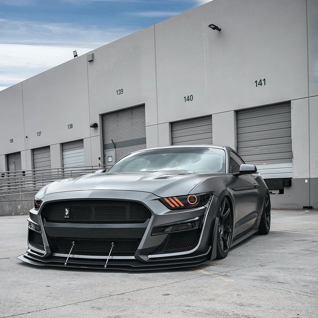 2015-2017 Ford Mustang Flow Series RGBW LED DRL Halo Prebuilt Headlights - Image 18