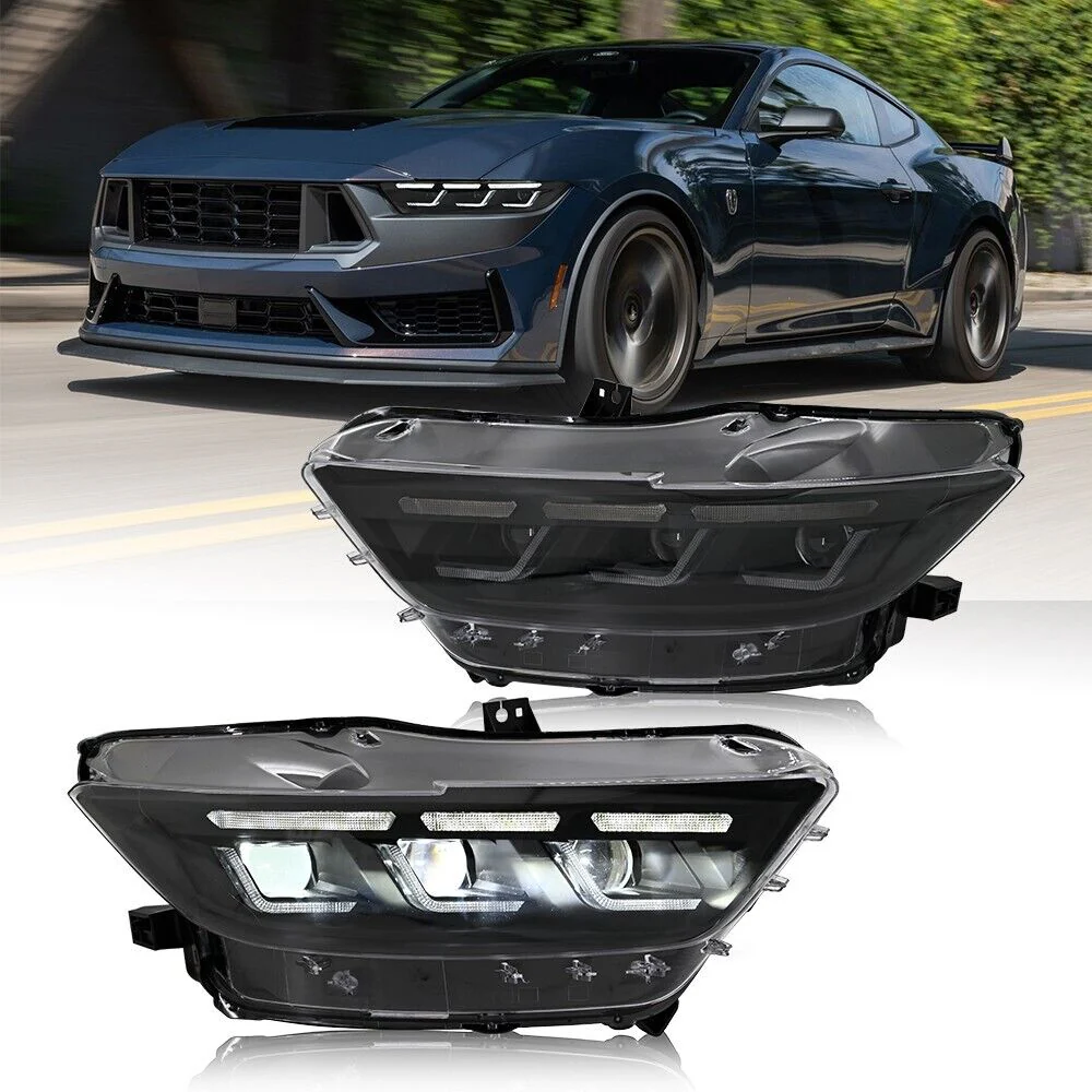 2015-2017 Ford Mustang S650 Style LED DRL Headlights - Image 19