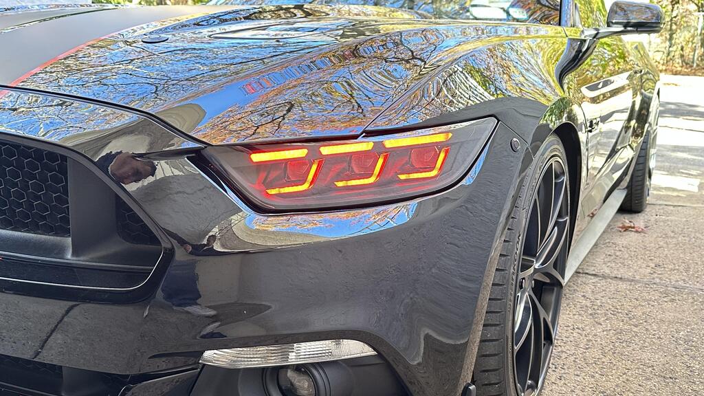 2015-2017 Ford Mustang S650 Style LED DRL Headlights - Image 5