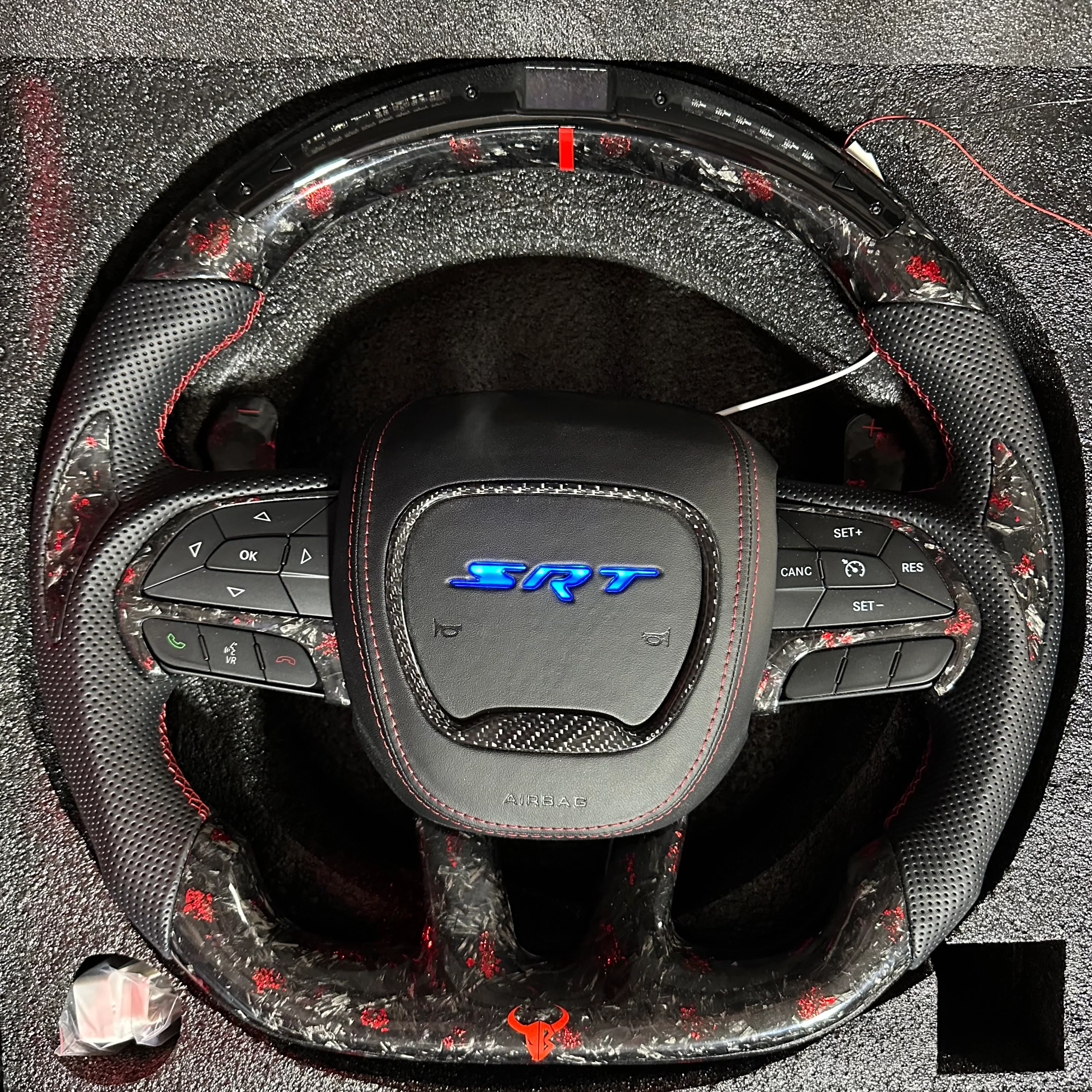 2015-2023 Chrysler 300 Custom Carbon Fiber Steering Wheel - Image 37