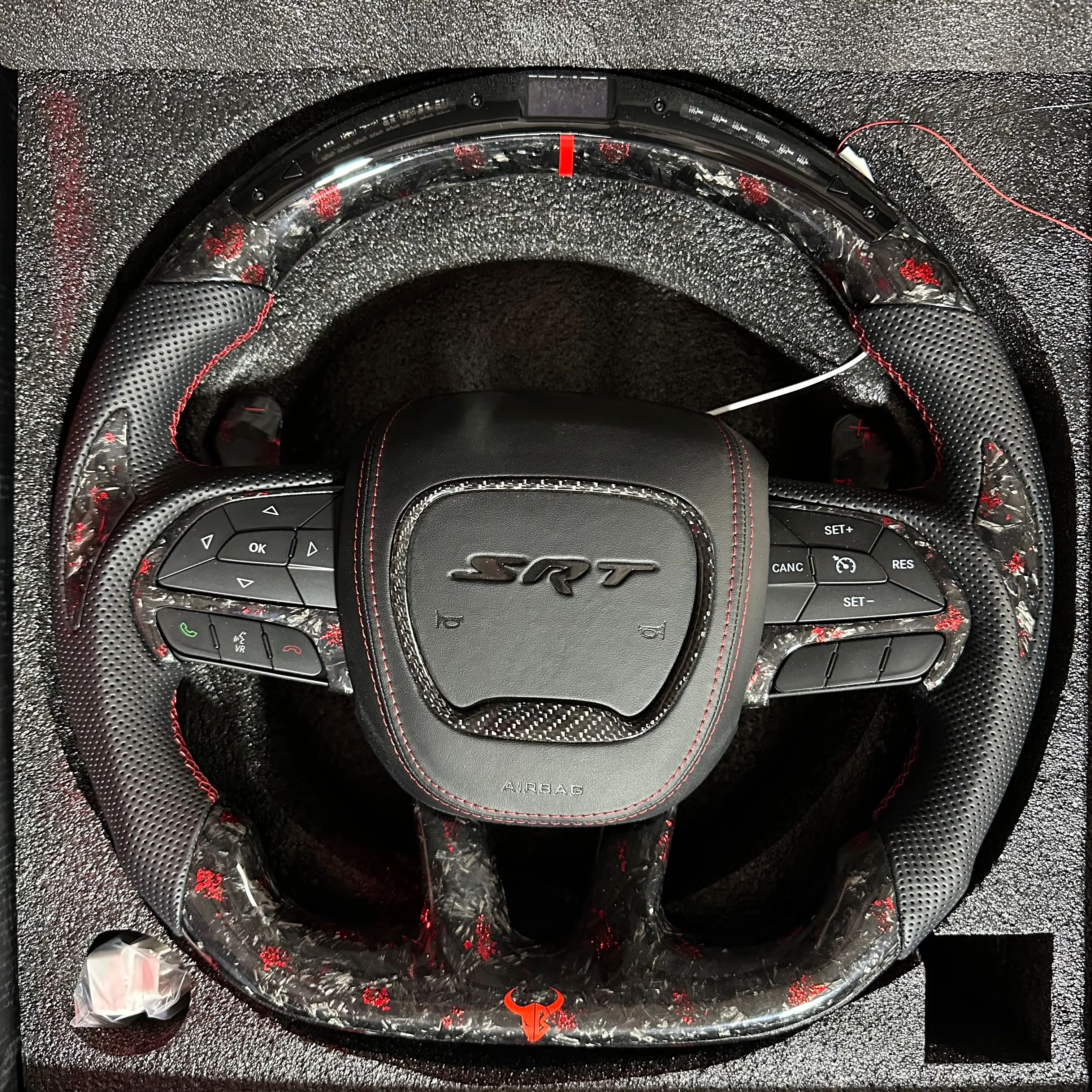 2015-2023 Chrysler 300 Custom Carbon Fiber Steering Wheel - Image 38