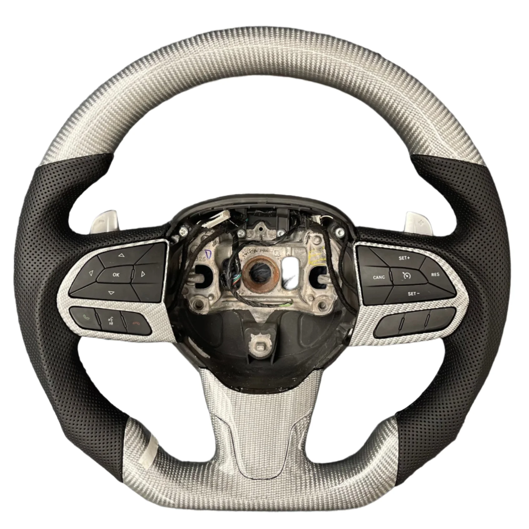 2015-2023 Chrysler 300 Custom Carbon Fiber Steering Wheel - Image 4