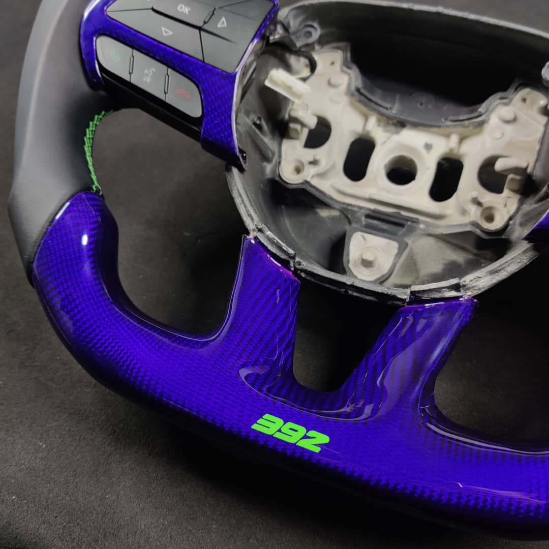 2015-2023 Chrysler 300 Custom Carbon Fiber Steering Wheel - Image 57