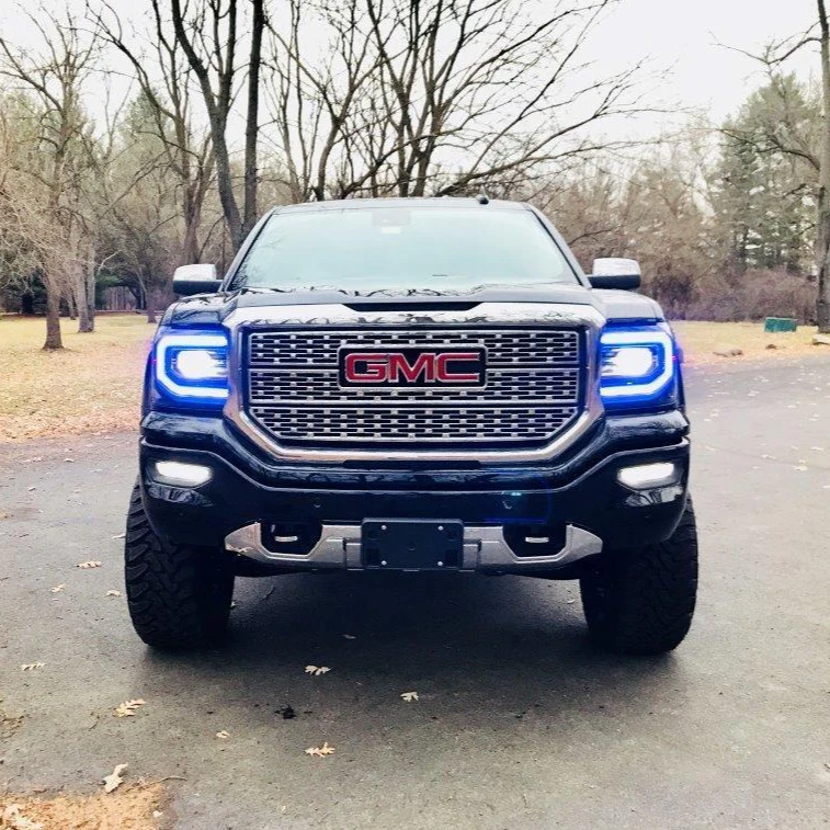 2016-2019 GMC Sierra 1500 RGBW Flow Series LED DRL Boards - Image 4