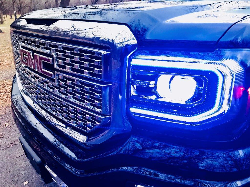 2016-2019 GMC Sierra 1500 RGBW Flow Series LED DRL Boards - Image 9