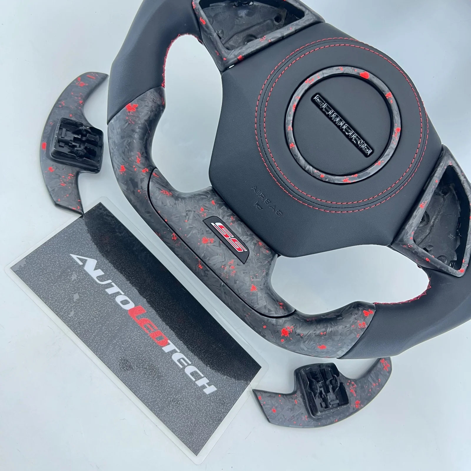 2016-2024 Chevrolet Camaro Custom Carbon Fiber Steering Wheel - Image 13