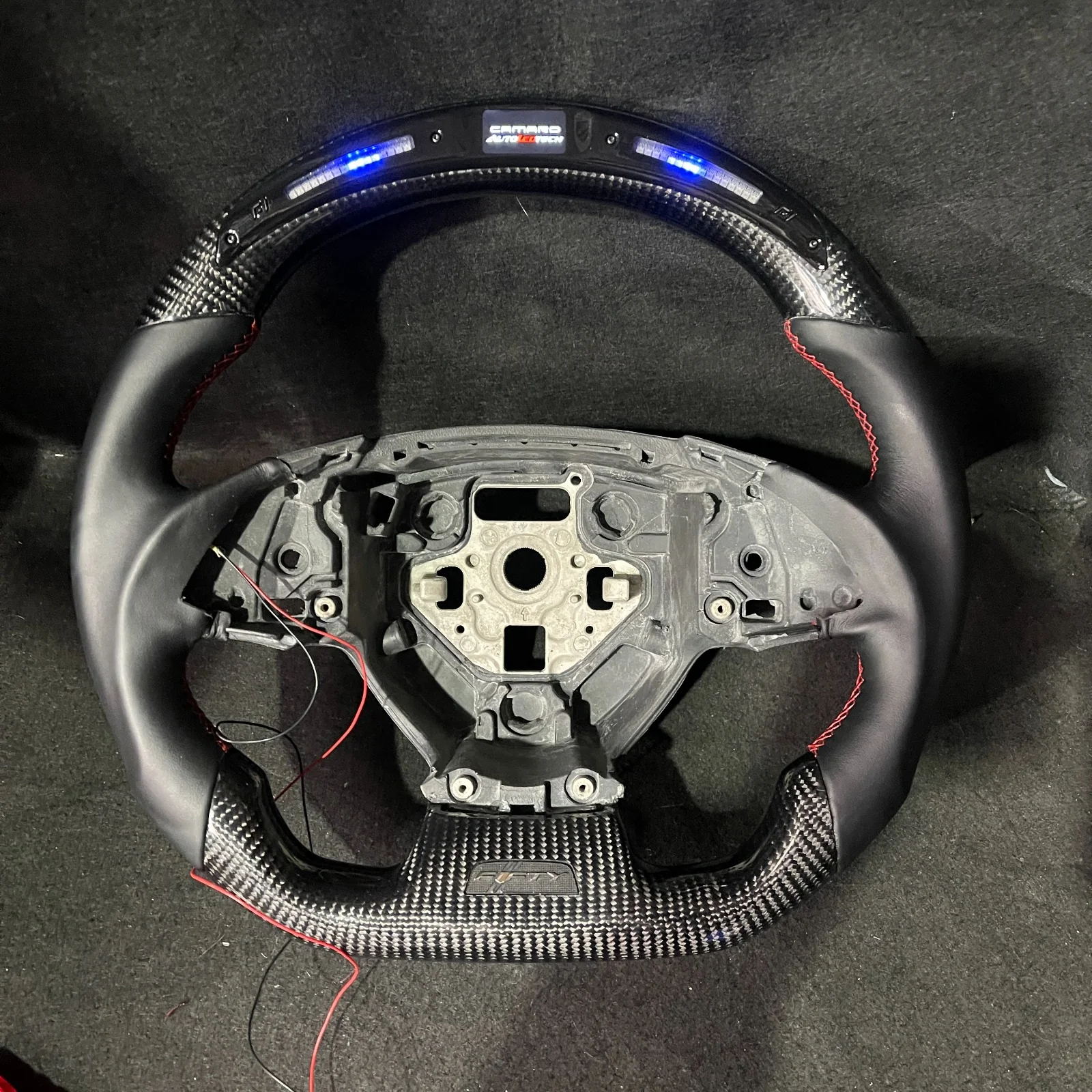 2016-2024 Chevrolet Camaro Custom Carbon Fiber Steering Wheel - Image 15