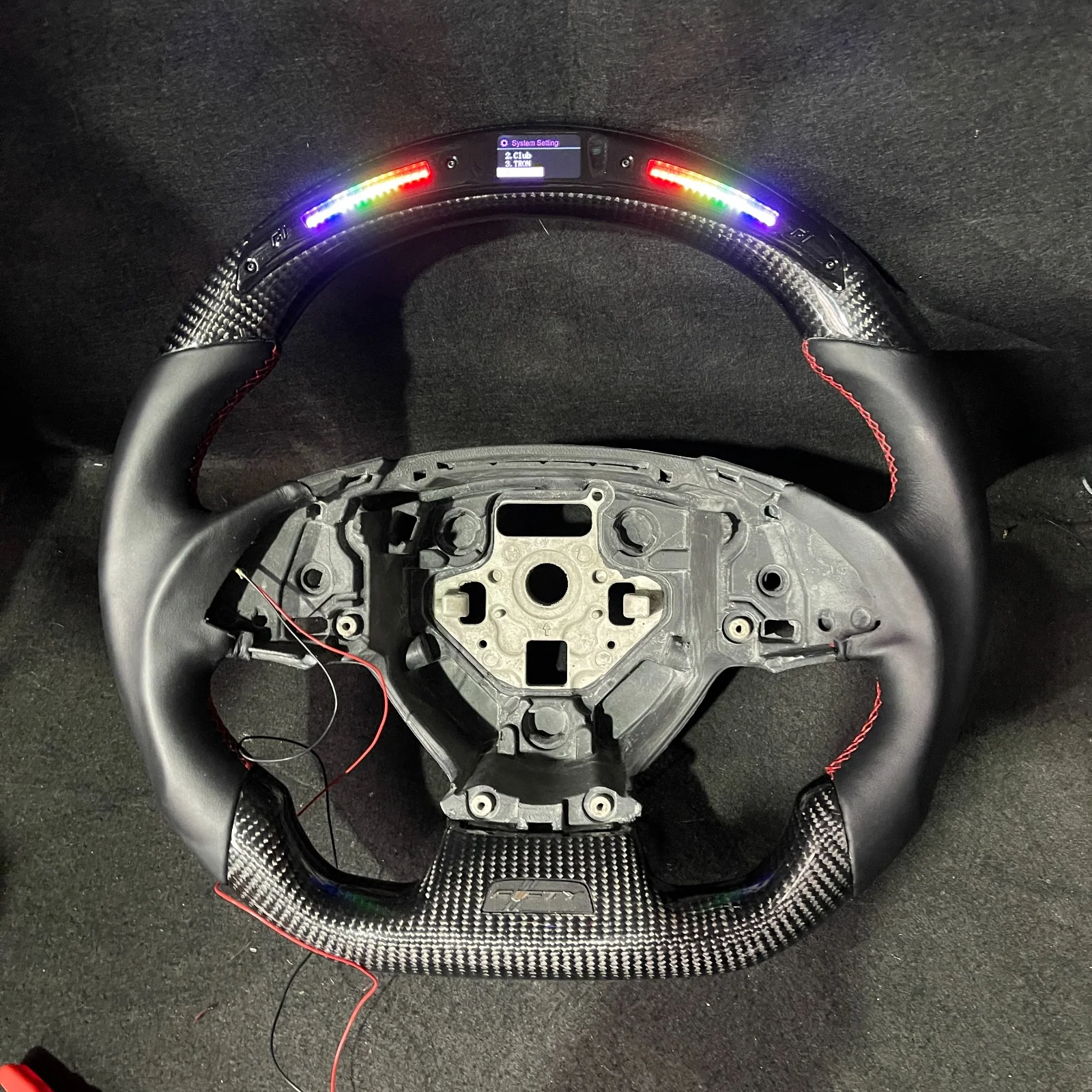 2016-2024 Chevrolet Camaro Custom Carbon Fiber Steering Wheel - Image 16