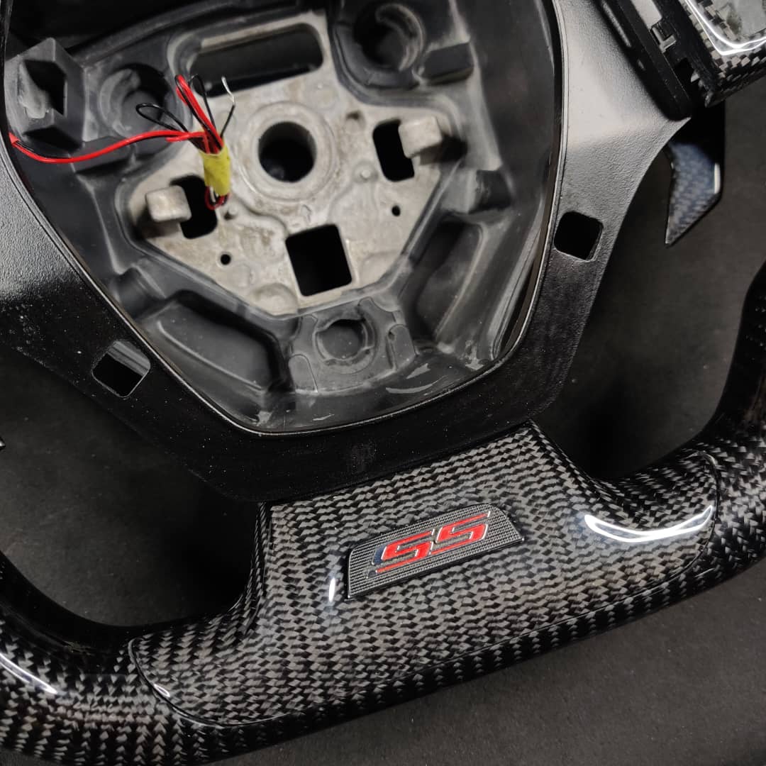 2016-2024 Chevrolet Camaro Custom Carbon Fiber Steering Wheel - Image 27