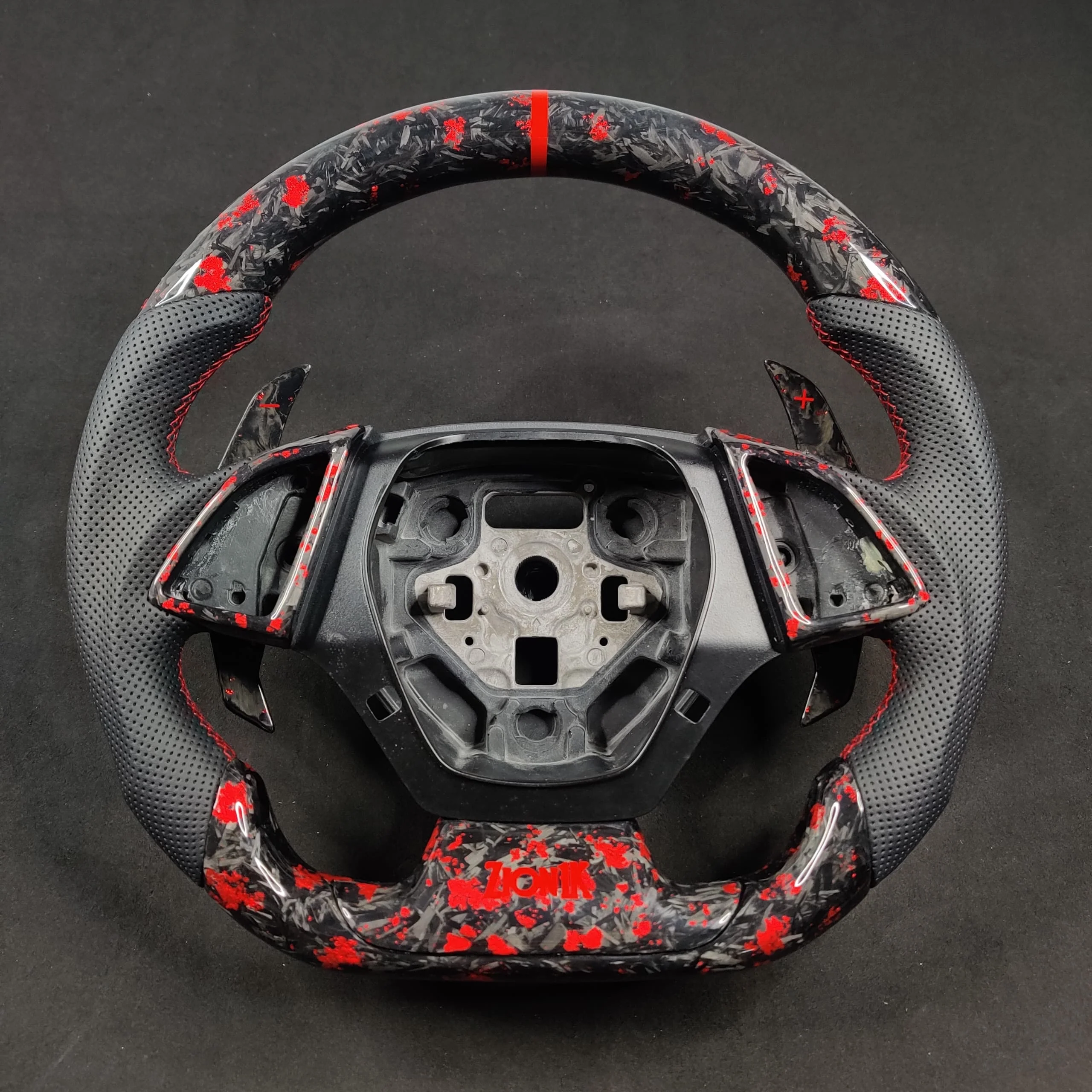 2016-2024 Chevrolet Camaro Custom Carbon Fiber Steering Wheel - Image 9