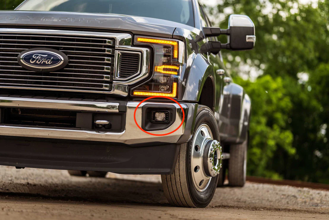 2017-2022 Ford Super Duty 4Banger LED Fog Light Pod Assemblies - Image 4