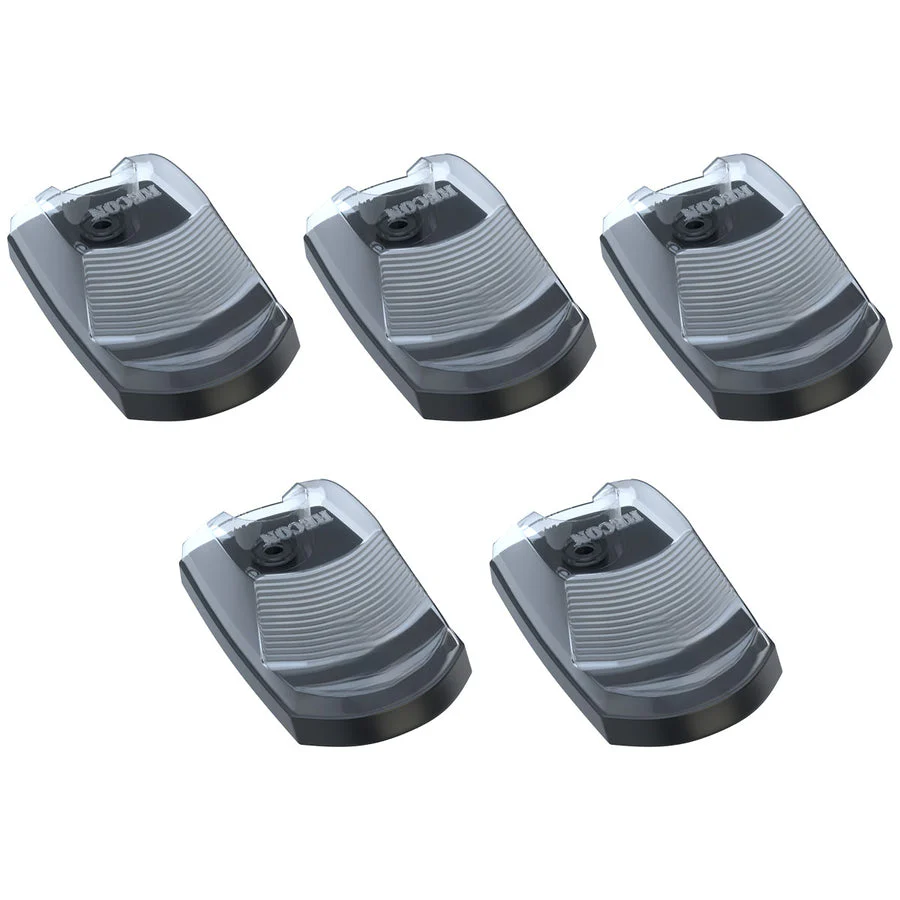 2023-2026+ Ford F250 Super Duty 2WAY Smoked White Amber LED Roof Cab Lights - Image 4