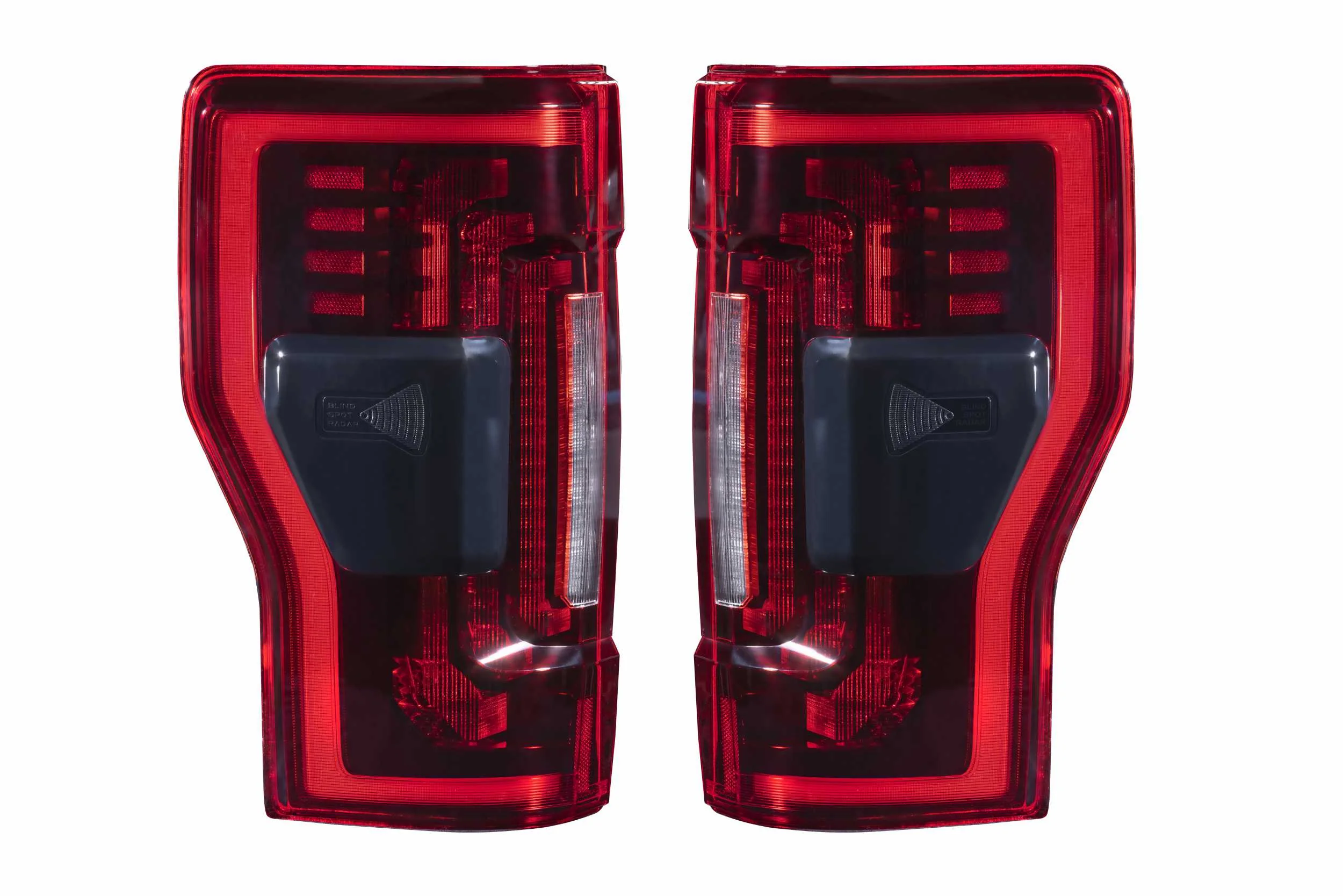 2017-2022 Ford F250 Super Duty Red Smoked LED Tail Lights - Image 16