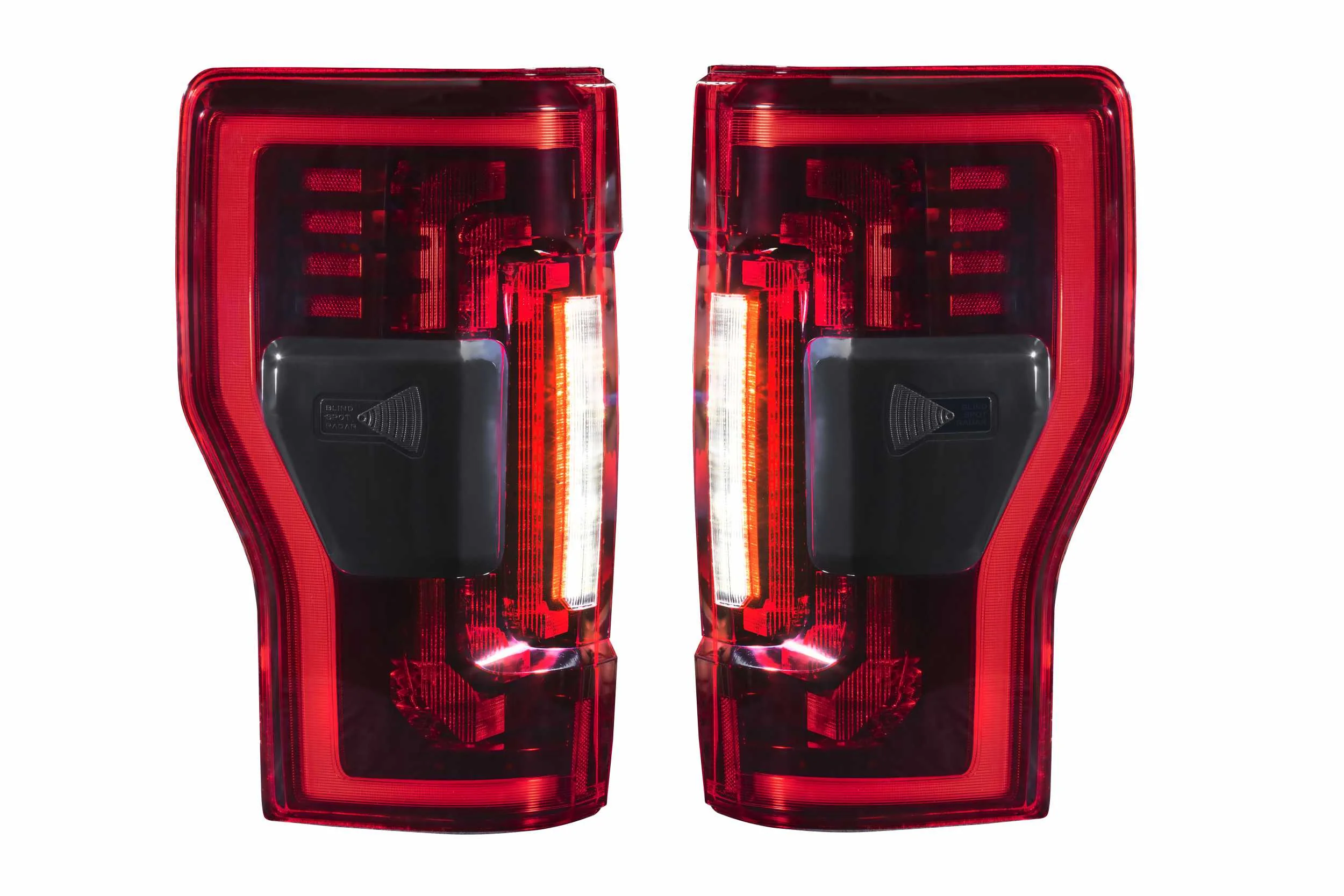 2017-2022 Ford F250 Super Duty Red Smoked LED Tail Lights - Image 18