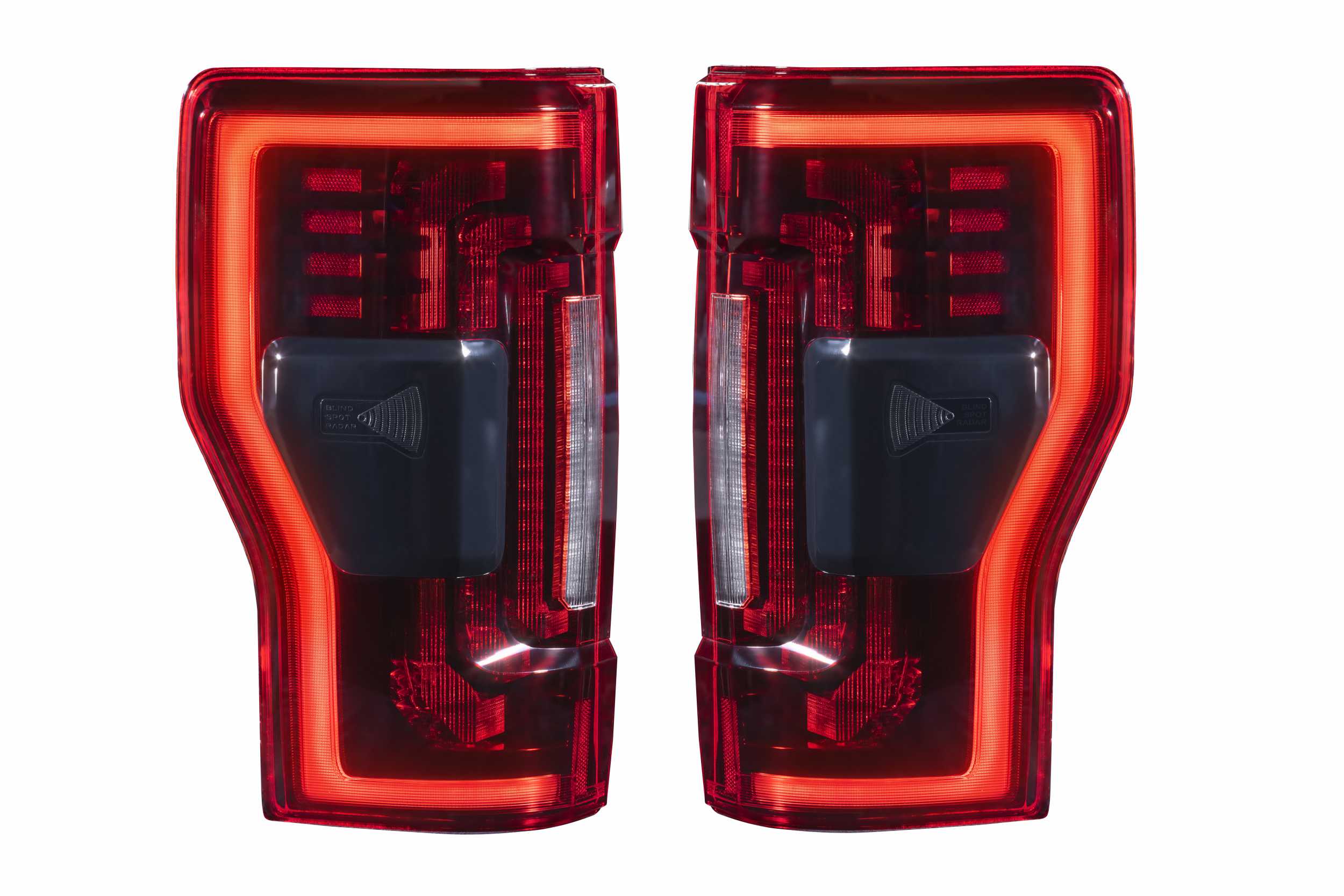 2017-2022 Ford F250 Super Duty Red Smoked LED Tail Lights - Image 20