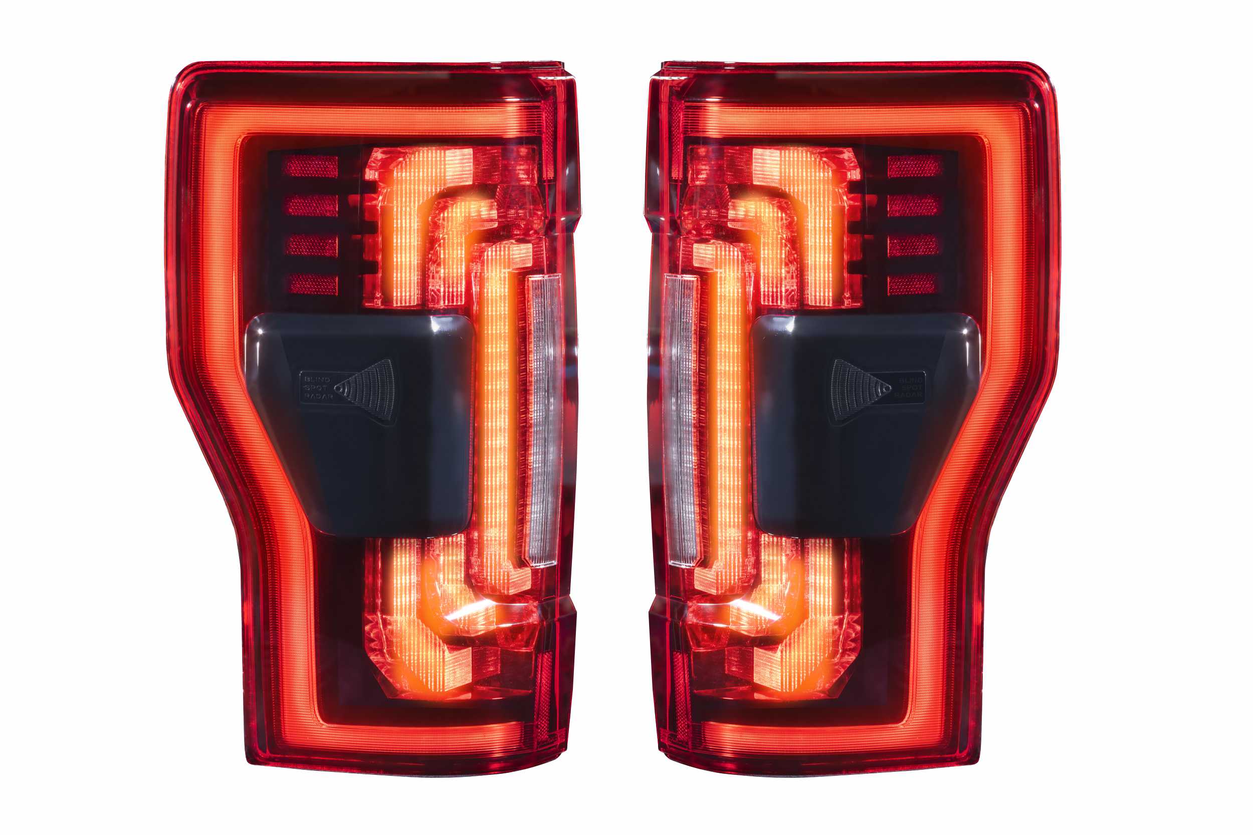 2017-2022 Ford F250 Super Duty Red Smoked LED Tail Lights - Image 22