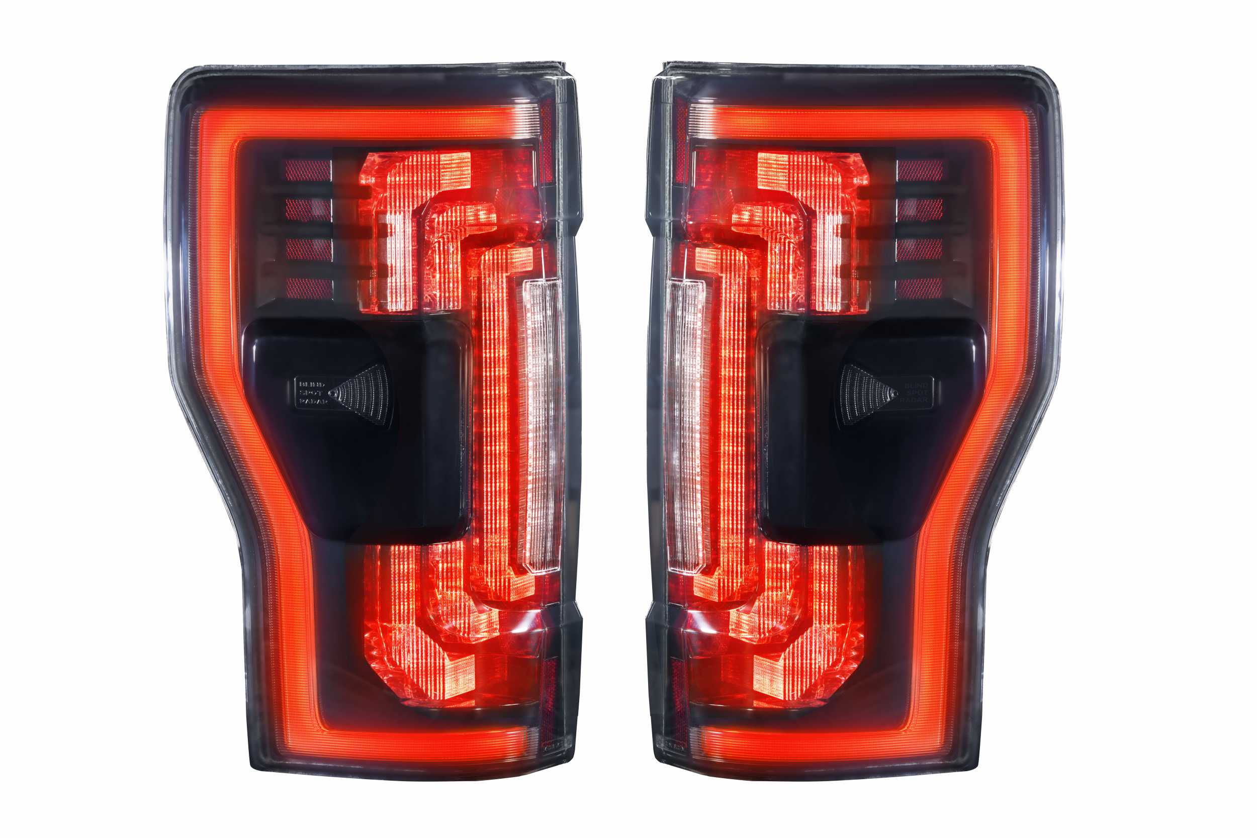 2017-2022 Ford F250 Super Duty Red Smoked LED Tail Lights - Image 23