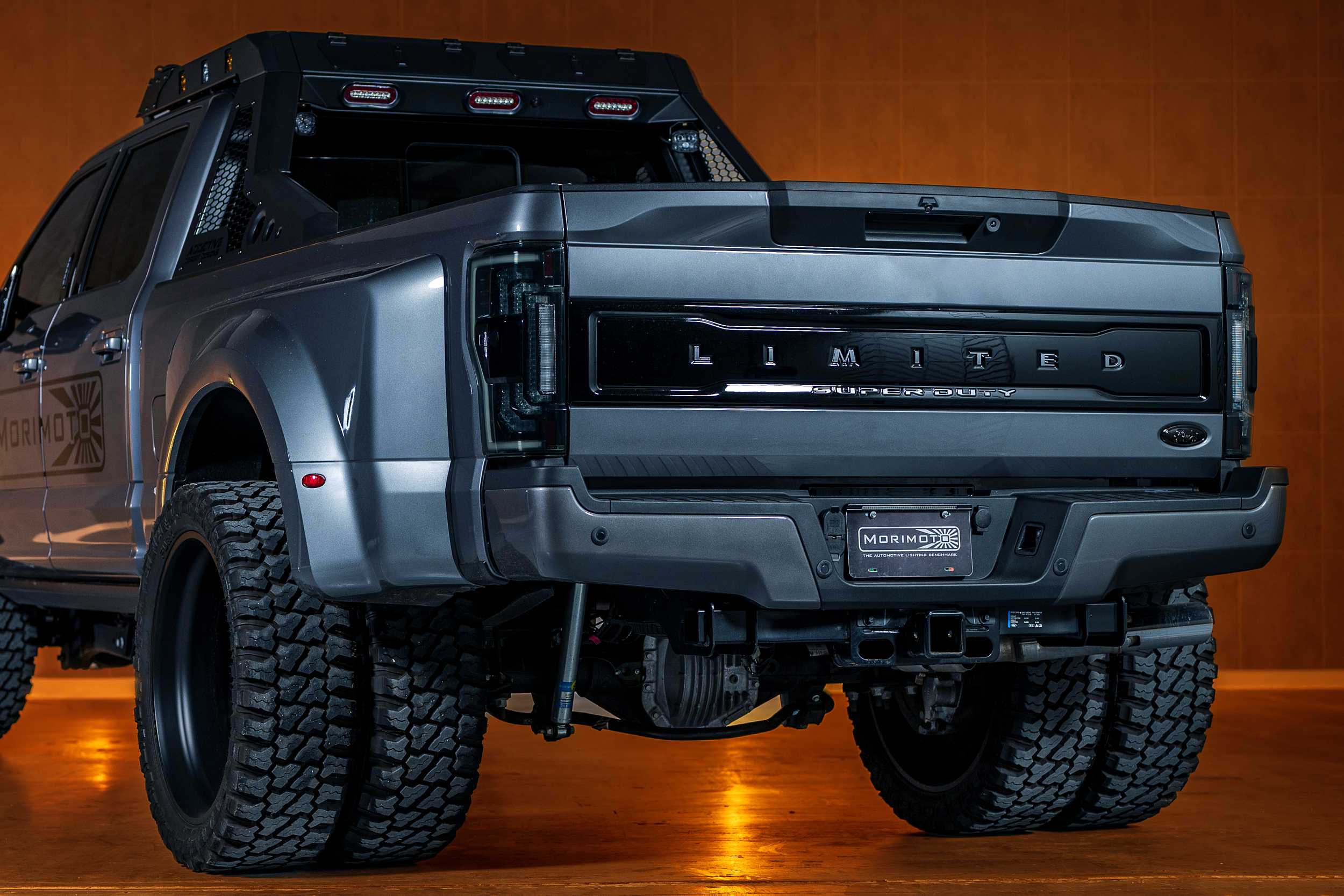 2017-2022 Ford F250 Super Duty Red Smoked LED Tail Lights - Image 6