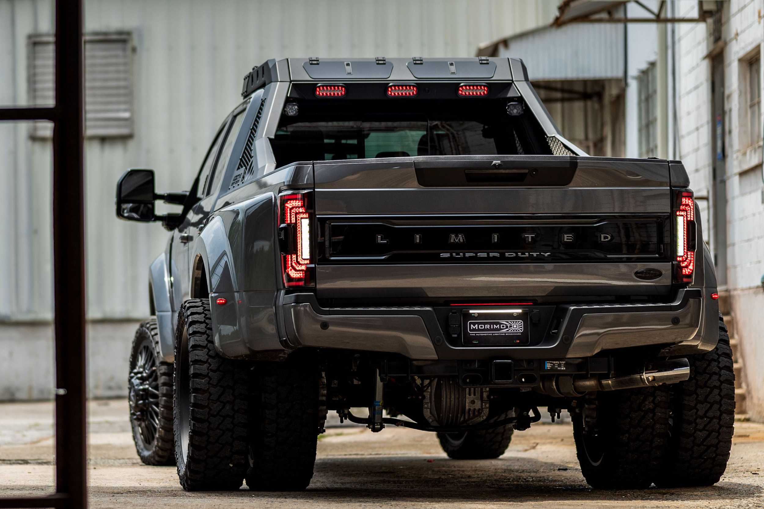 2017-2022 Ford F250 Super Duty Red Smoked LED Tail Lights - Image 9