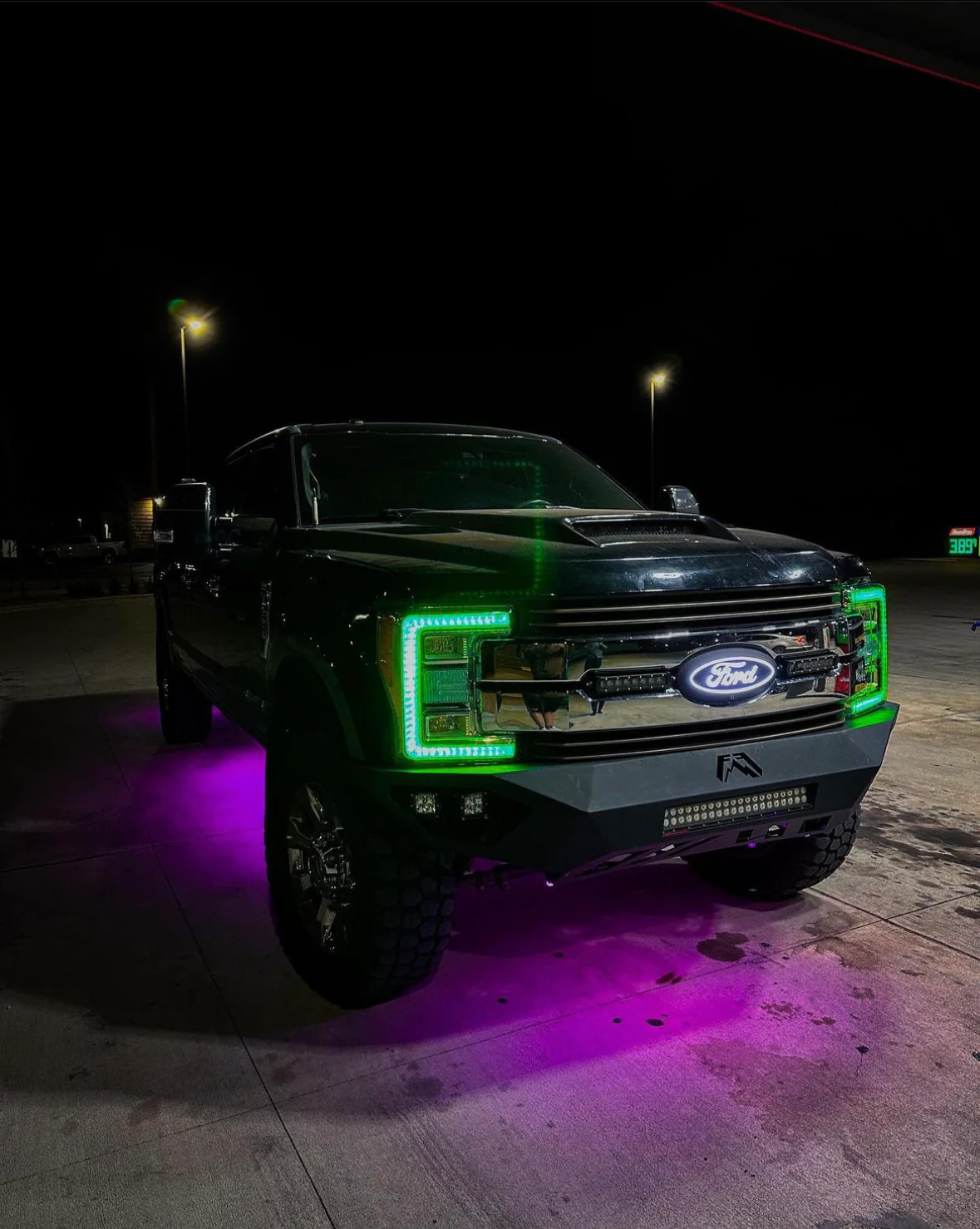 2017-2019 Ford Super Duty F250 RGBW Flow Series LED DRL Boards - Image 10