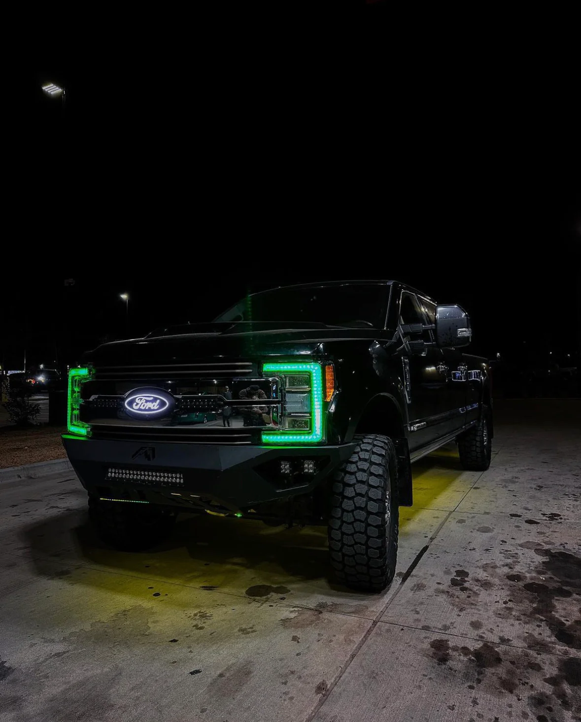 2017-2019 Ford Super Duty F250 RGBW Flow Series LED DRL Boards - Image 11
