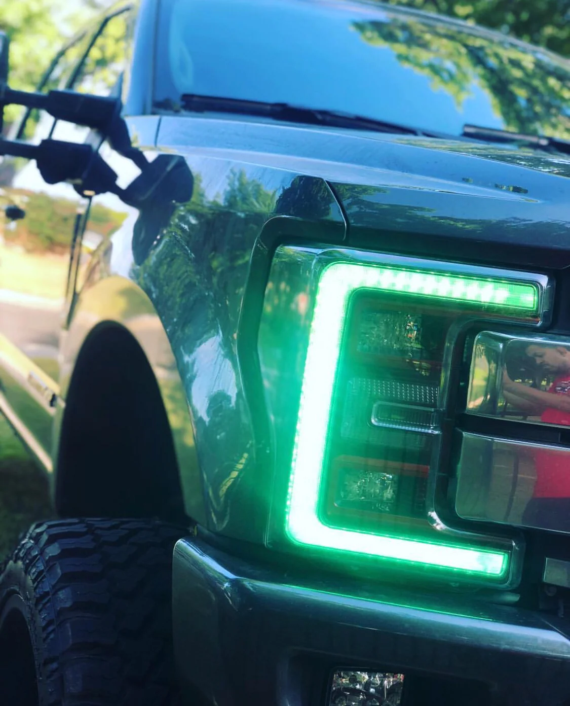 2017-2019 Ford Super Duty F250 RGBW Flow Series LED DRL Boards - Image 12