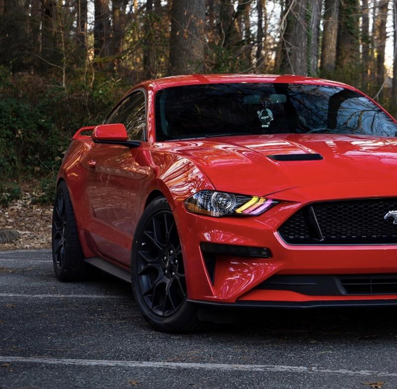 2018-2023 Ford Mustang RGBW Flow Series LED DRL Halo Headlights - Image 48