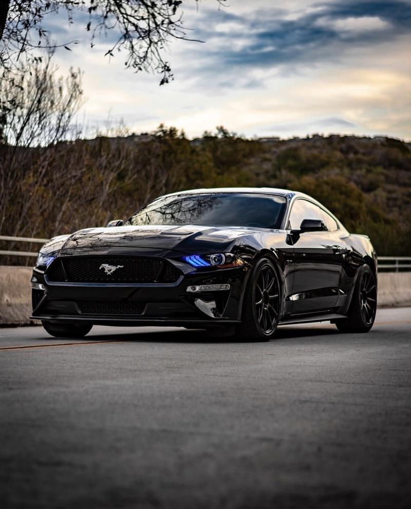 2018-2023 Ford Mustang RGBW Flow Series LED DRL Halo Headlights - Image 49