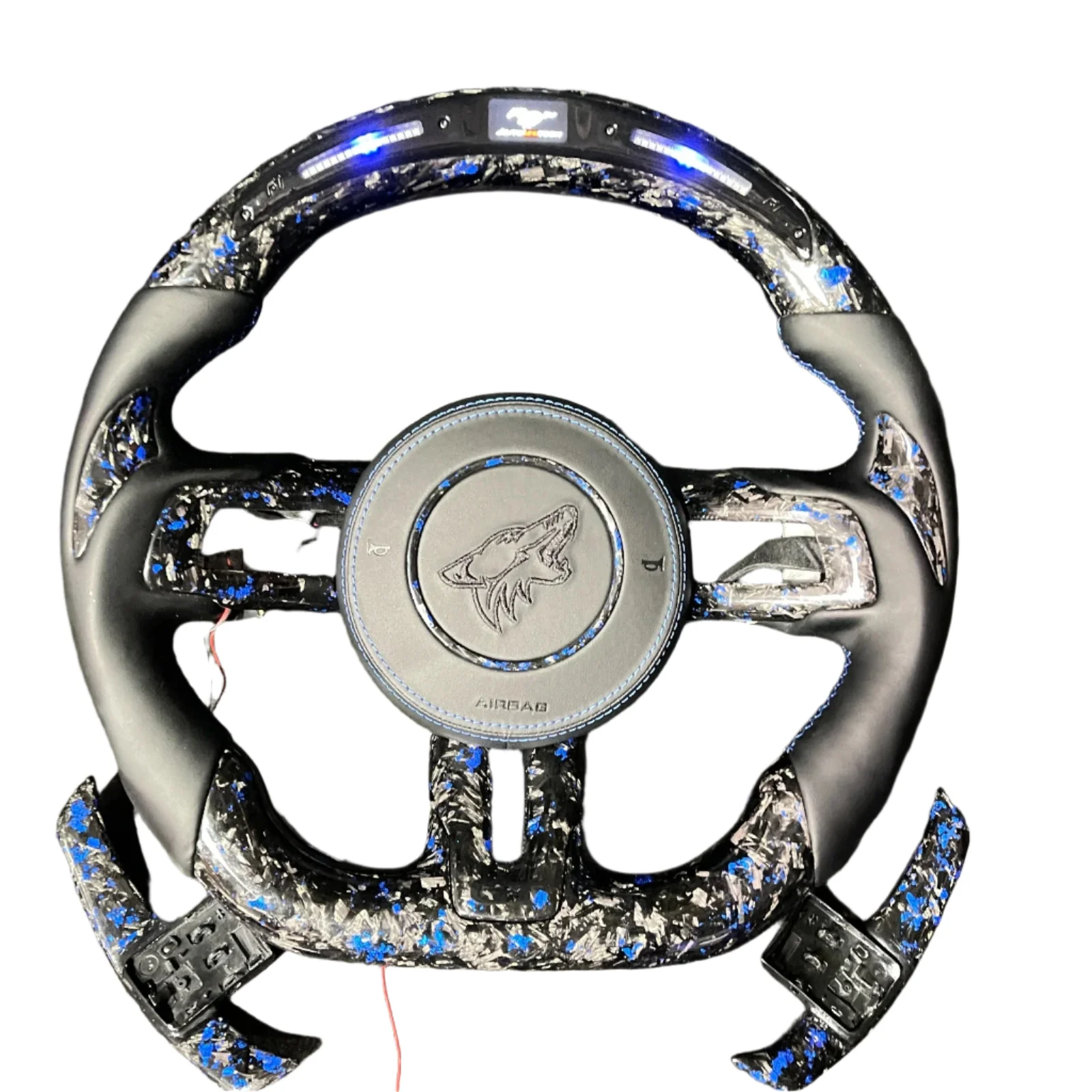 2015-2023 Ford Mustang Carbon Fiber Steering Wheel - Image 17