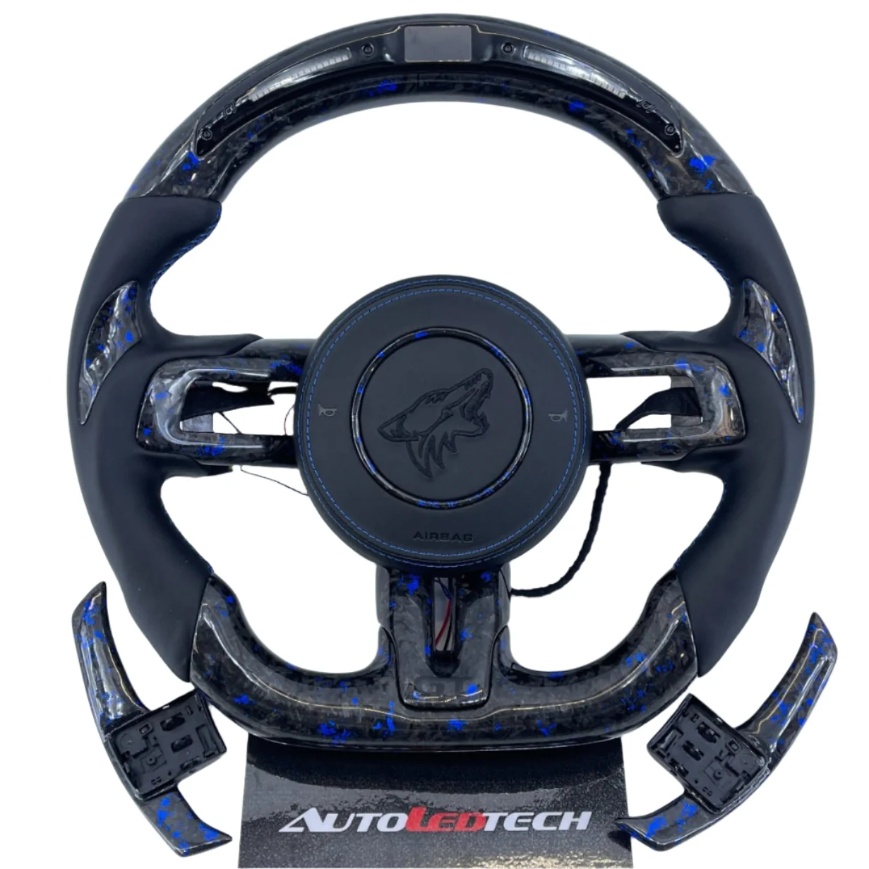2015-2023 Ford Mustang Carbon Fiber Steering Wheel - Image 24