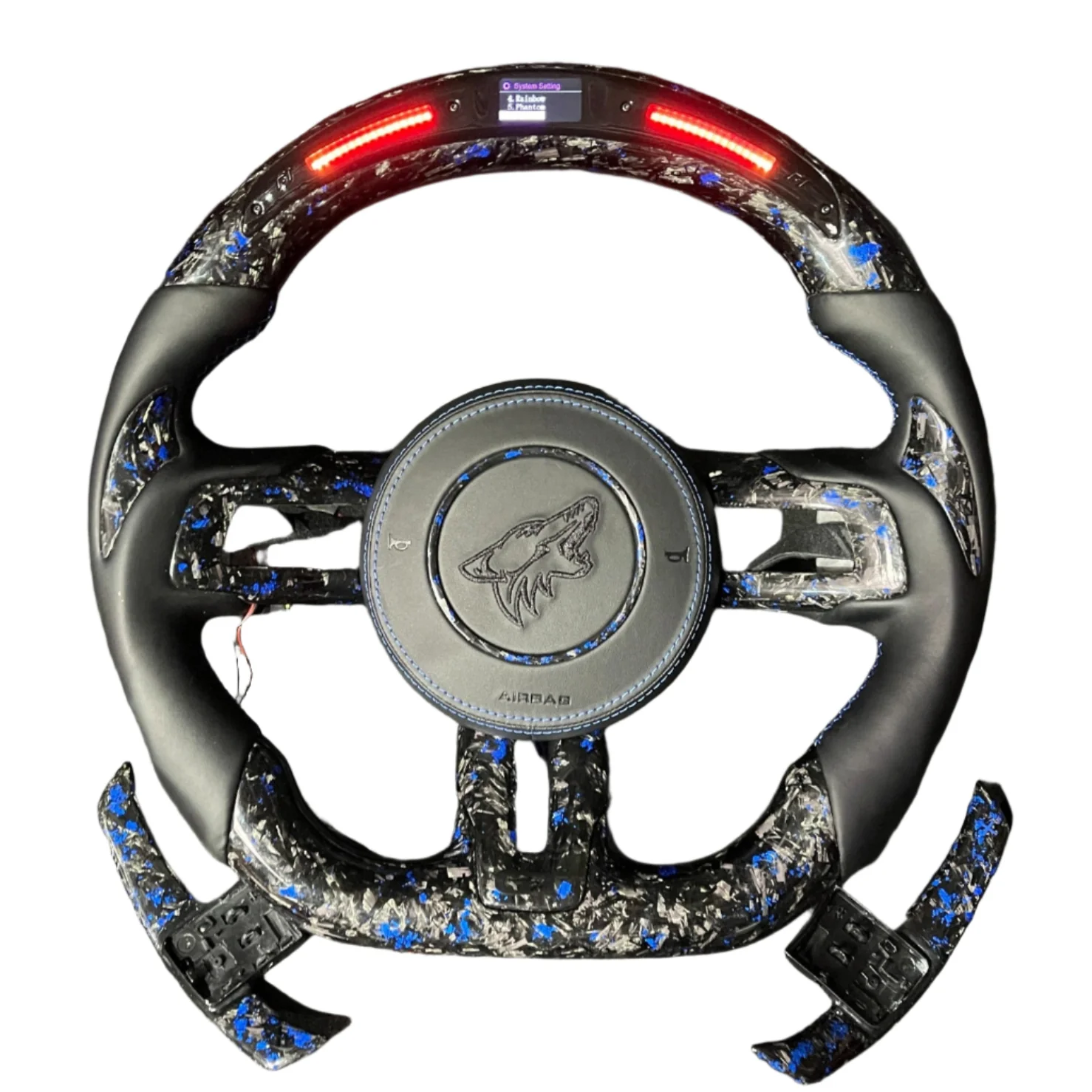 2015-2023 Ford Mustang Carbon Fiber Steering Wheel - Image 32