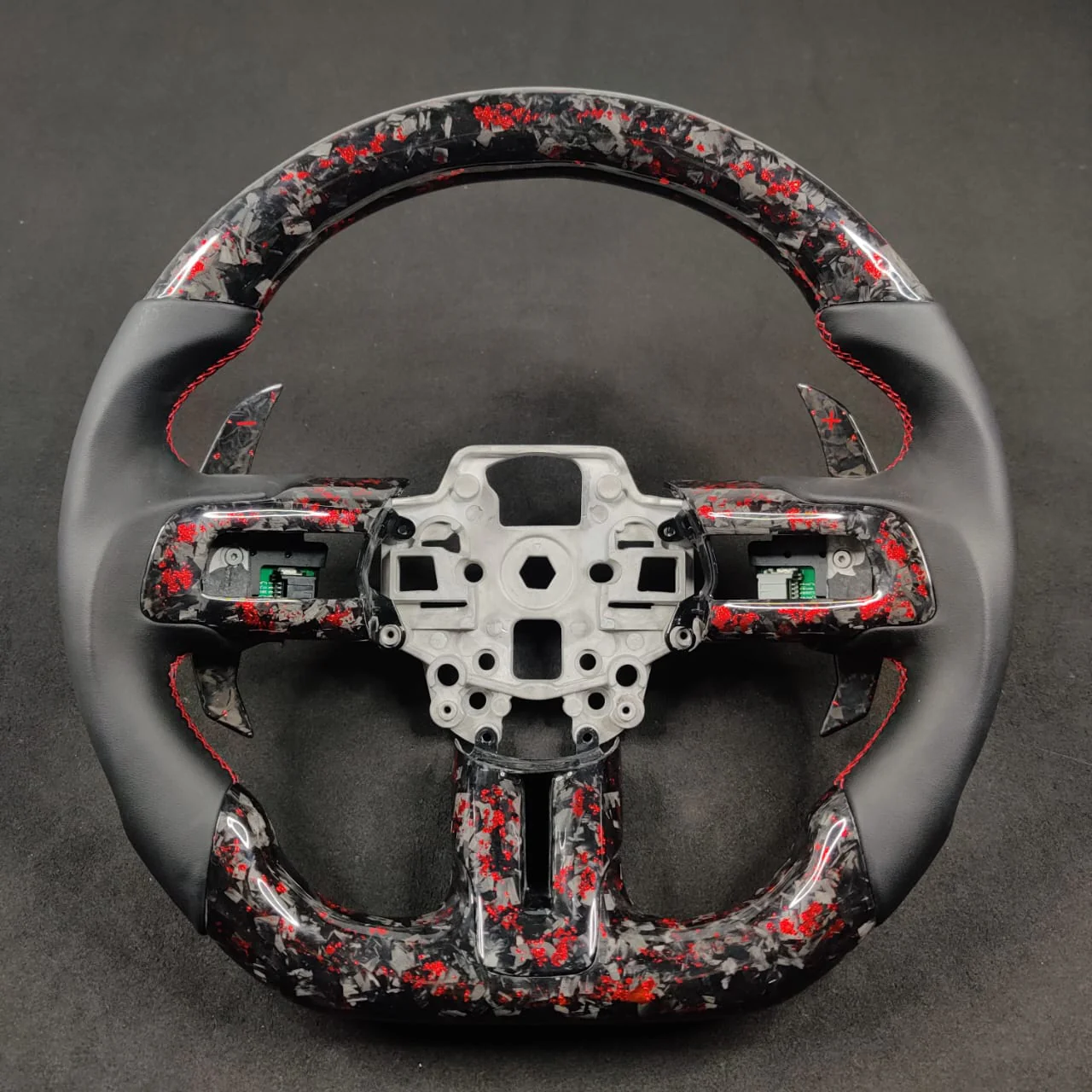 2015-2023 Ford Mustang Carbon Fiber Steering Wheel - Image 39