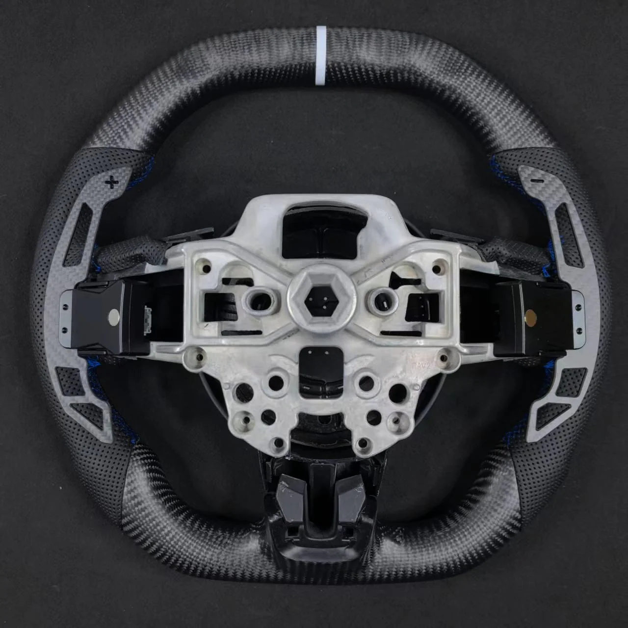 2015-2023 Ford Mustang Carbon Fiber Steering Wheel - Image 42