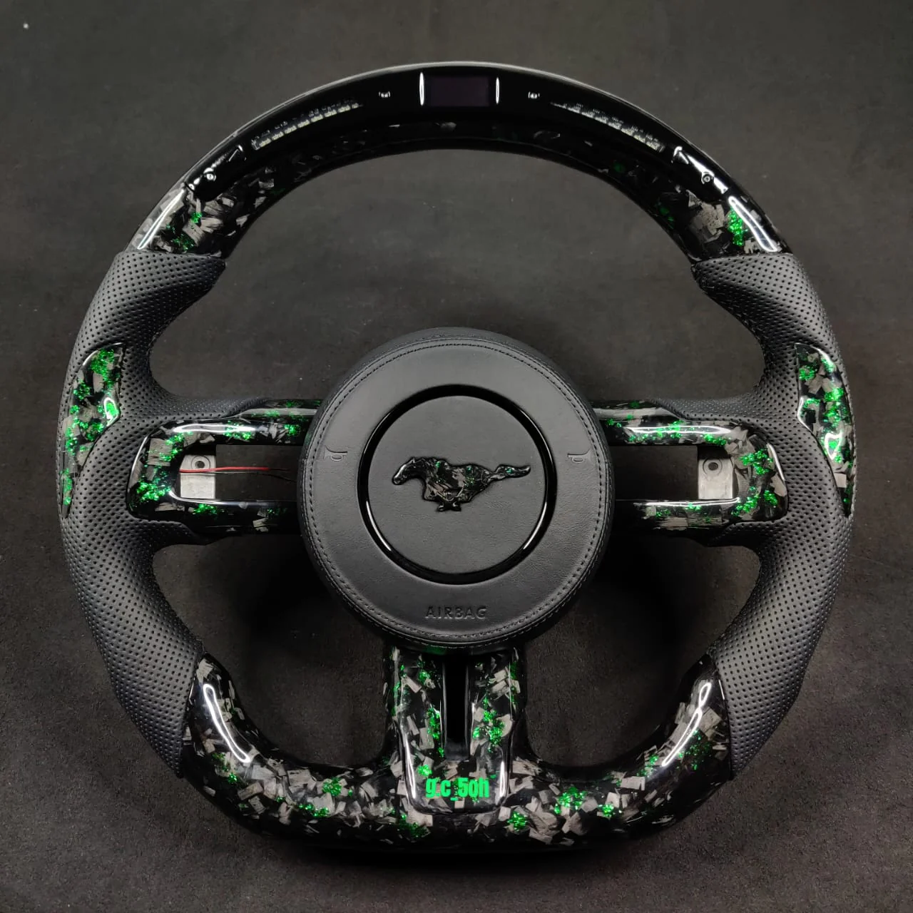 2015-2023 Ford Mustang Carbon Fiber Steering Wheel - Image 59