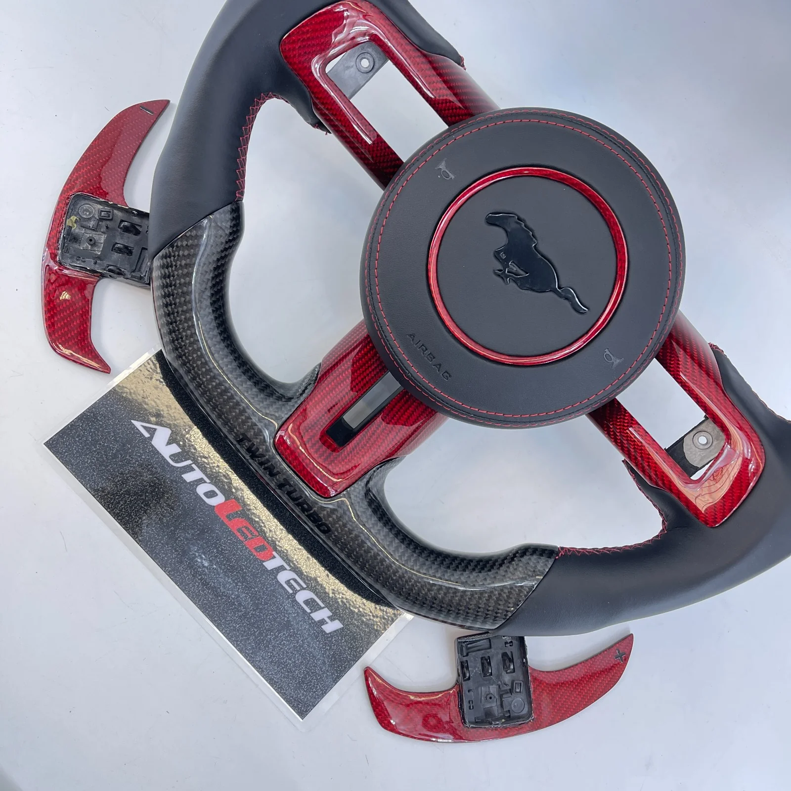 2015-2023 Ford Mustang Carbon Fiber Steering Wheel - Image 84