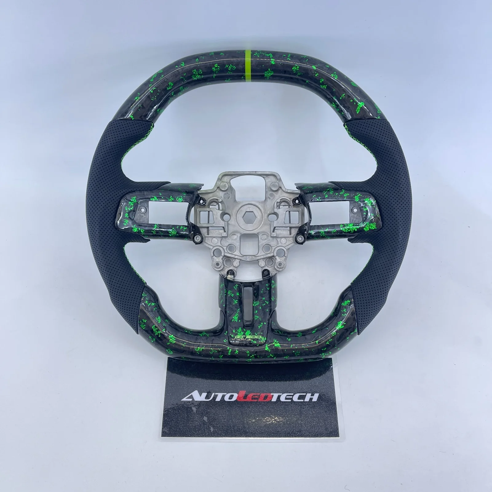 2015-2023 Ford Mustang Carbon Fiber Steering Wheel - Image 9