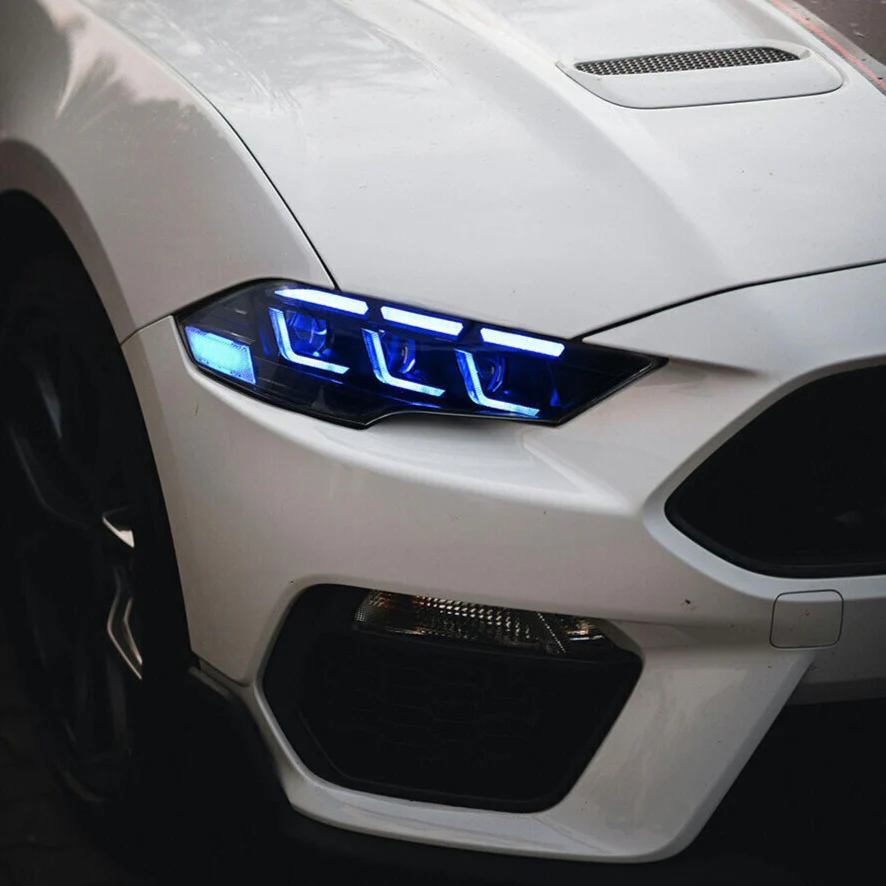 2018-2023 Ford Mustang S650-Style LED DRL Headlights - Image 11