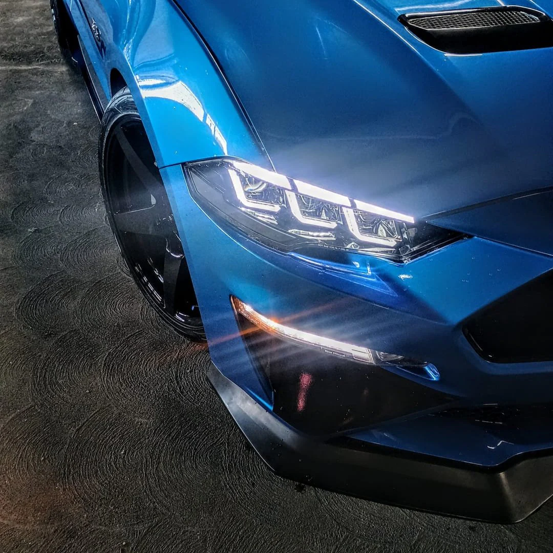 2018-2023 Ford Mustang S650-Style LED DRL Headlights - Image 3