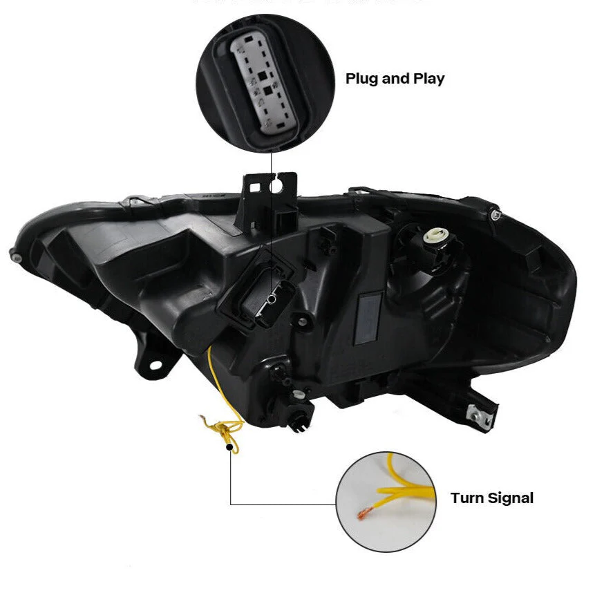 2018-2023 Ford Mustang S650-Style LED DRL Headlights - Image 46