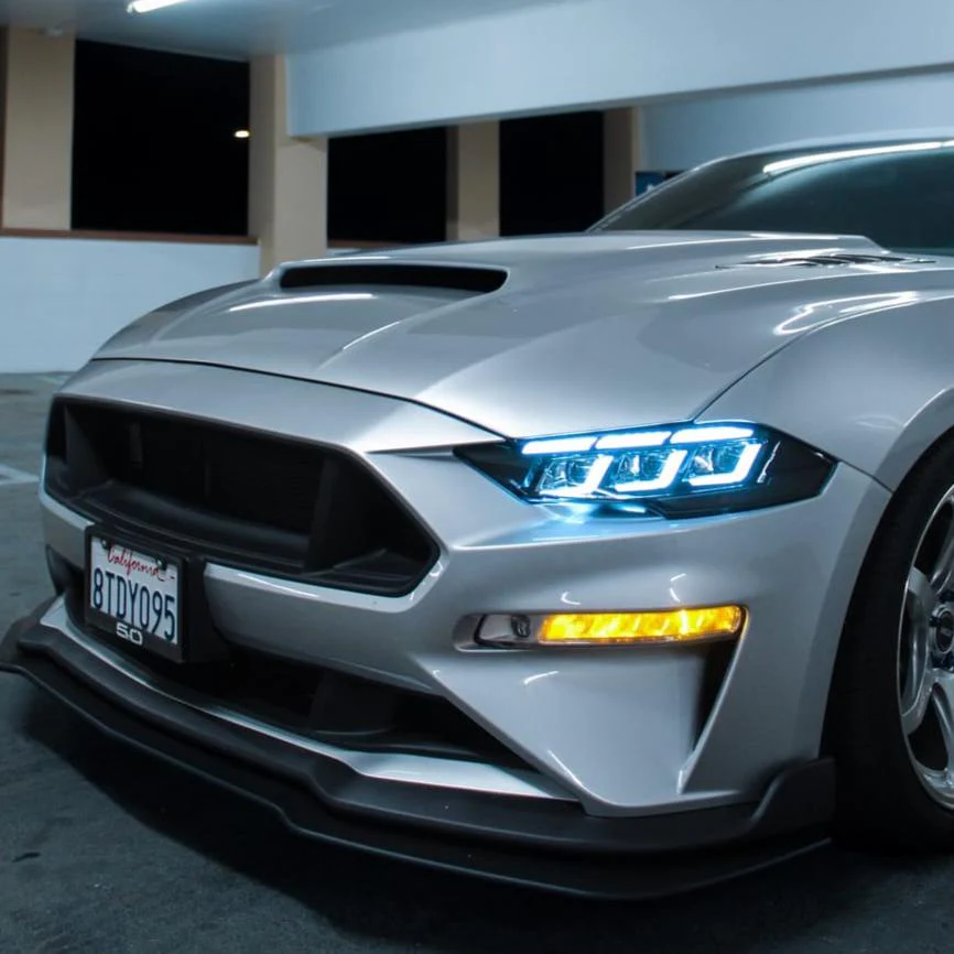 2018-2023 Ford Mustang S650-Style LED DRL Headlights - Image 9
