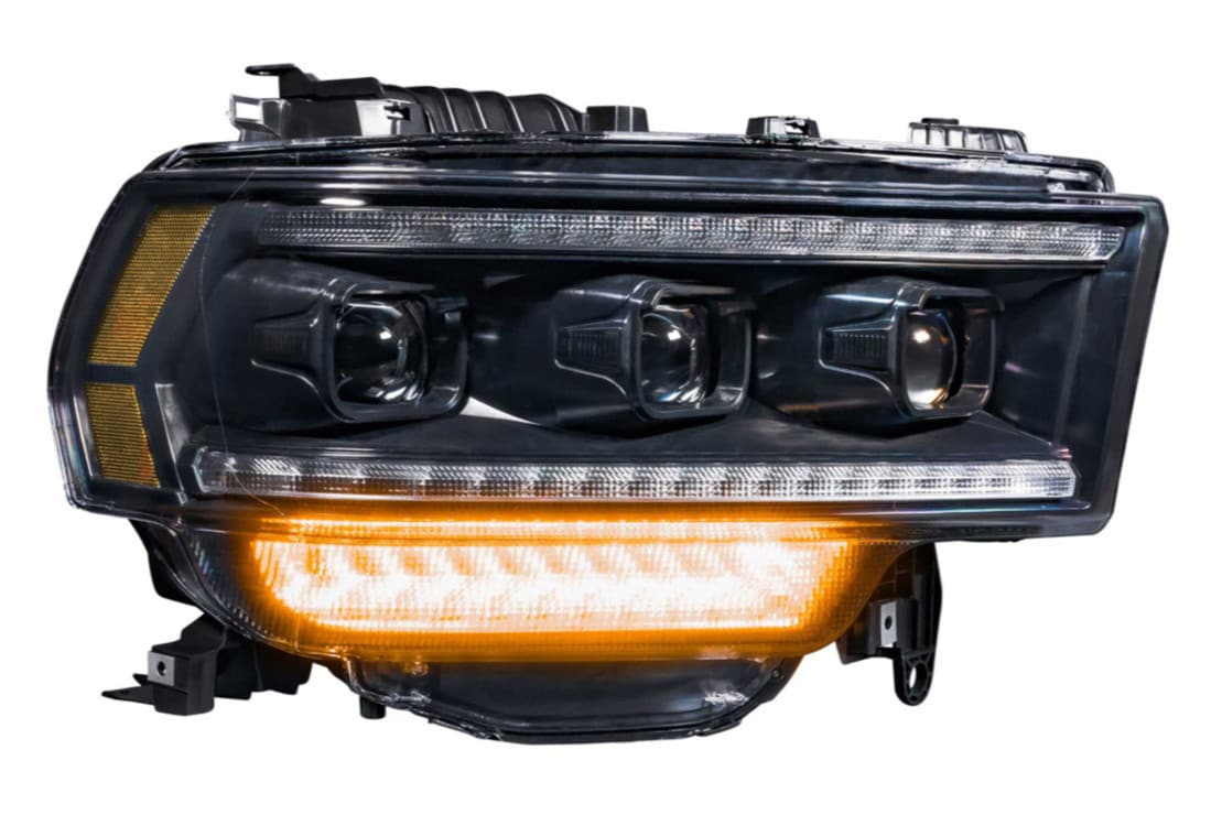 2019-2024 Ram HD 2500 LED DRL Projector Replacement Headlights - Image 10