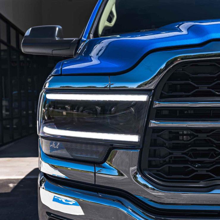 2019-2024 Ram HD 2500 LED DRL Projector Replacement Headlights - Image 3