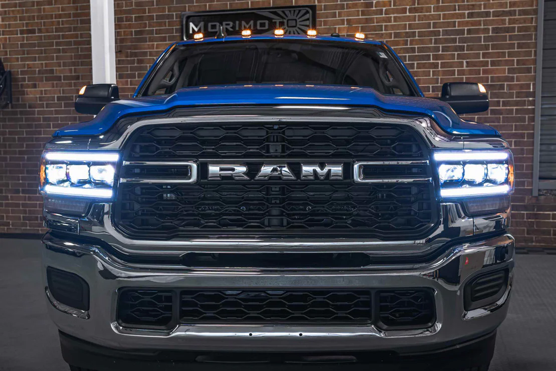 2019-2024 Ram HD 2500 LED DRL Projector Replacement Headlights - Image 4