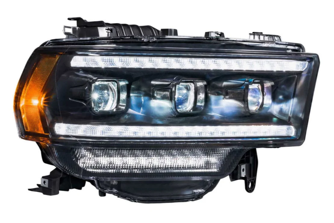 2019-2024 Ram HD 2500 LED DRL Projector Replacement Headlights - Image 9