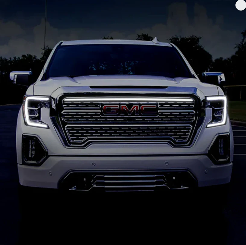 2019-2022 GMC Sierra 1500 LED Grill Accent Light Bar Kit - Image 3