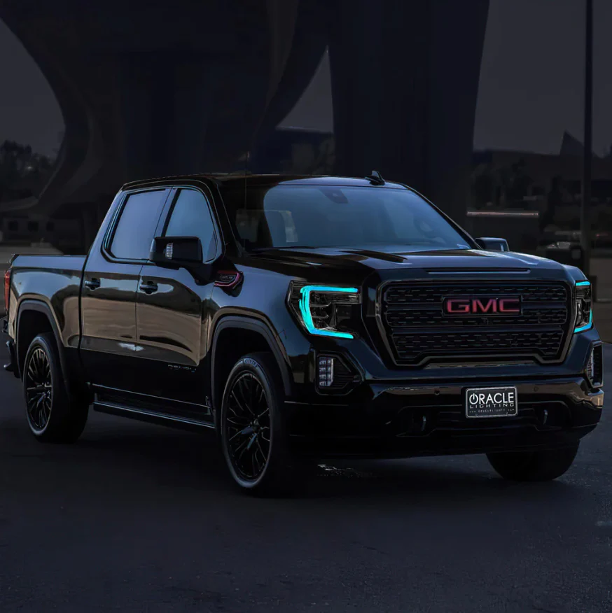 2019-2022 GMC Sierra 1500 RGBW Color Changing LED DRL Boards - Image 4